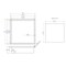 Alfi Brand 16" x 16" White Matte SS Square Sgl Shelf Bath Shower Niche ABNC1616-W - alternate 10